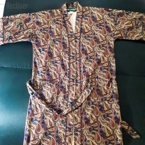 Hill and Archer Paisley Robe